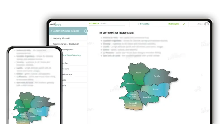 Parishes Explained Demo screen 02