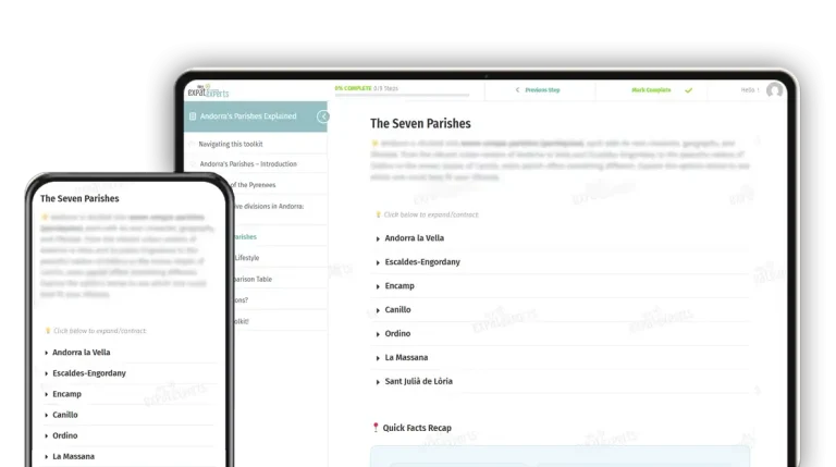 Parishes Explained Demo screen 04