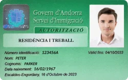 ResidencyCardSample Residencia i Treball